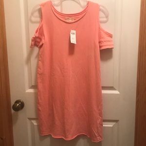 Hollister Cut-Out Shoulder Summer Dress- Small-NWT